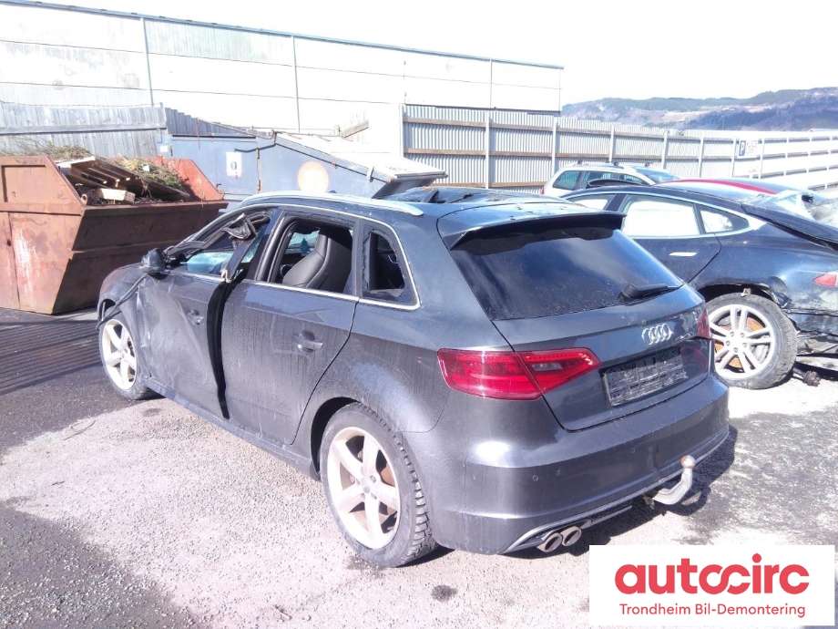 Audi A3 2012-2016 (Type III, Fase 1) , Motorkode: CRBC, Girkassekode: PFM
