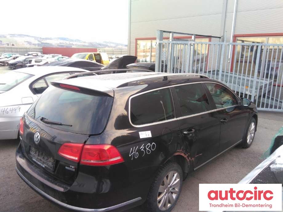 VW Passat 2011-2015 (B7) (B7), Motorkode: CAXA, Girkassekode: MPQ
