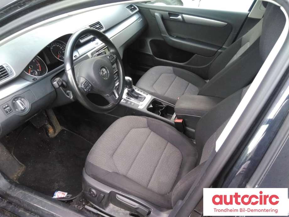 VW Passat 2011-2015 (B7) (B7), Motorkode: CAXA, Girkassekode: MPQ