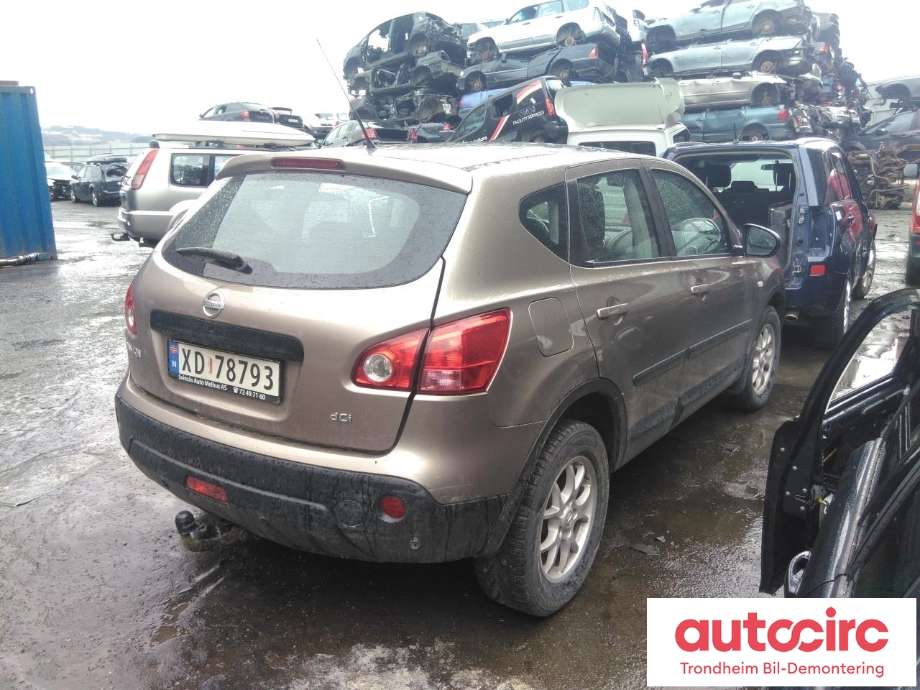 Nissan Qashqai 2007-2010 (Type I, Fase 1) , Motorkode: M9R, Girkassekode: 