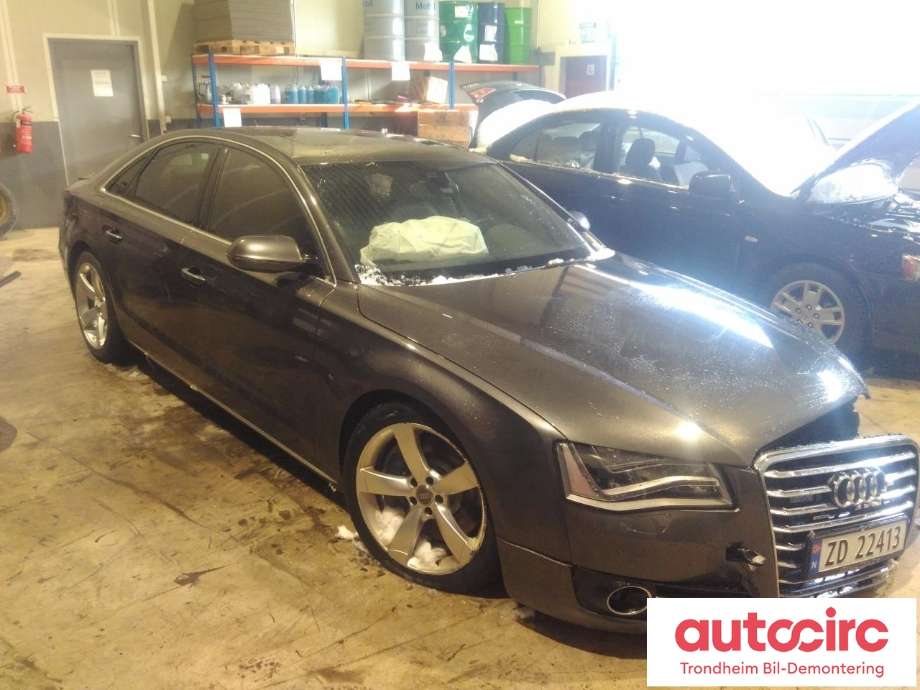 Audi A8 2010-2013 (Type III, Fase 1) , Motorkode: CDSB, Girkassekode: MXX