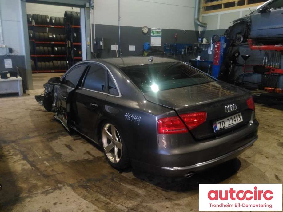 Audi A8 2010-2013 (Type III, Fase 1) , Motorkode: CDSB, Girkassekode: MXX