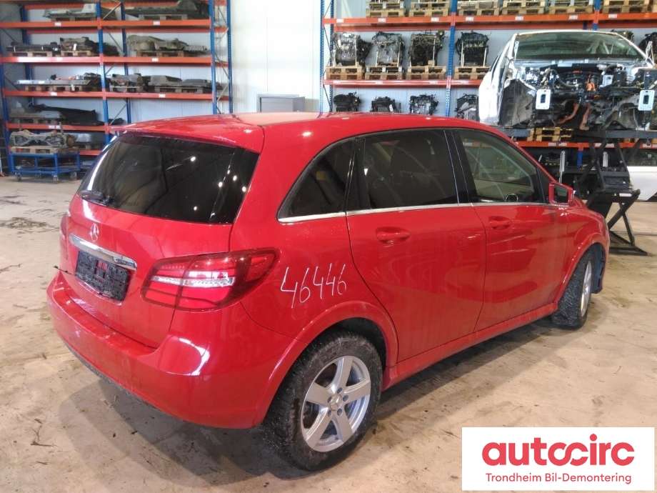 Mercedes B-Klasse, electric drive 2014-2018 (W242) (W242), Motorkode: EM0004, Girkassekode: A 242 340 34 01