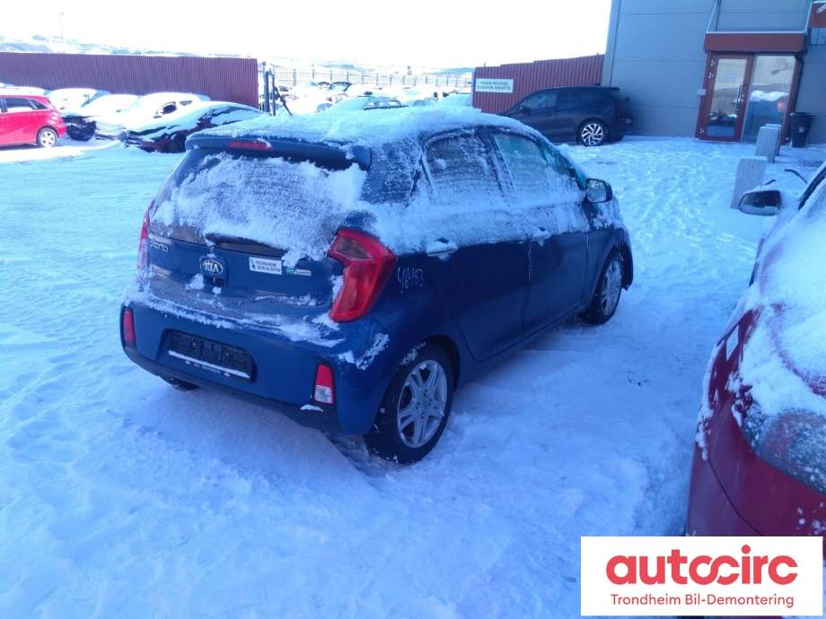 Kia Picanto 2011-2017 (Type II) , Motorkode: G3LA-6, Girkassekode: MG187809842