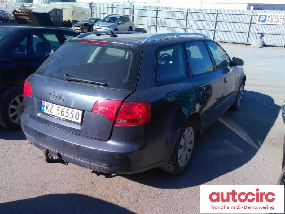 Audi A4 2004-2008 (Type III) (B7) (B7), Motorkode: BPW, Girkassekode: 