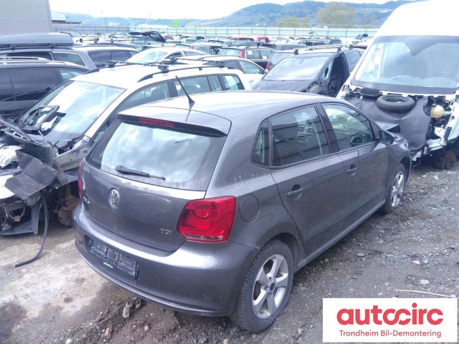 VW Polo 2009-2014 (Type V, Fase 1) , Motorkode: CFWA, Girkassekode: MKZ