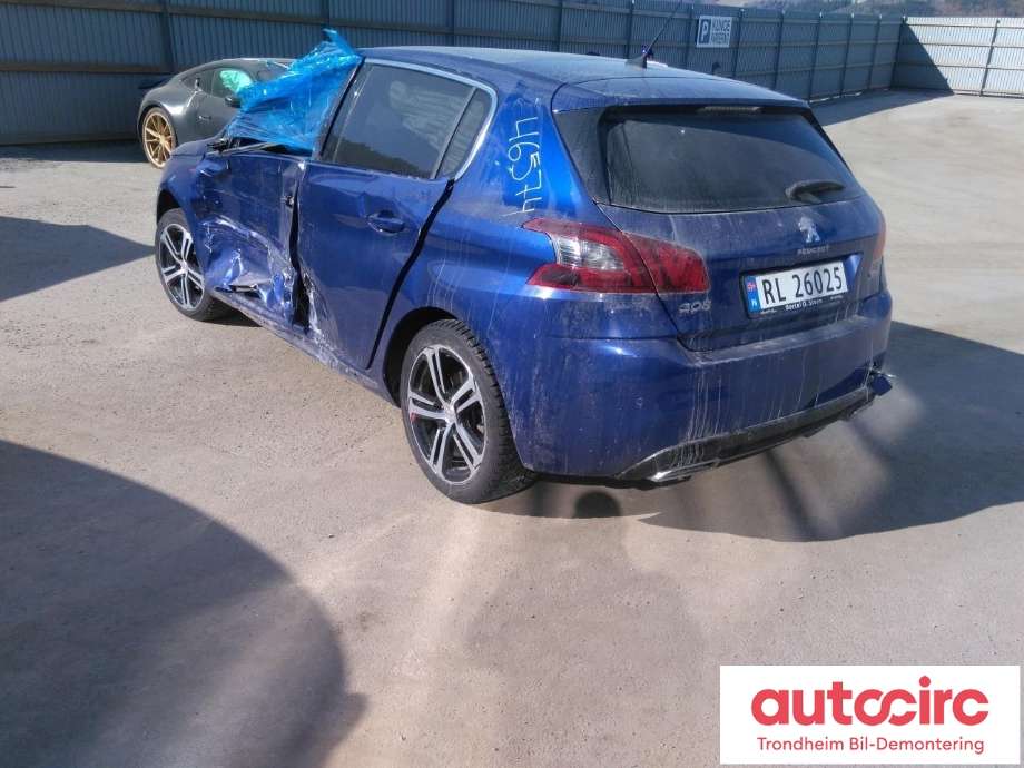 Peugeot 308 2013-2021 (Type II) , Motorkode: HN02, Girkassekode: 