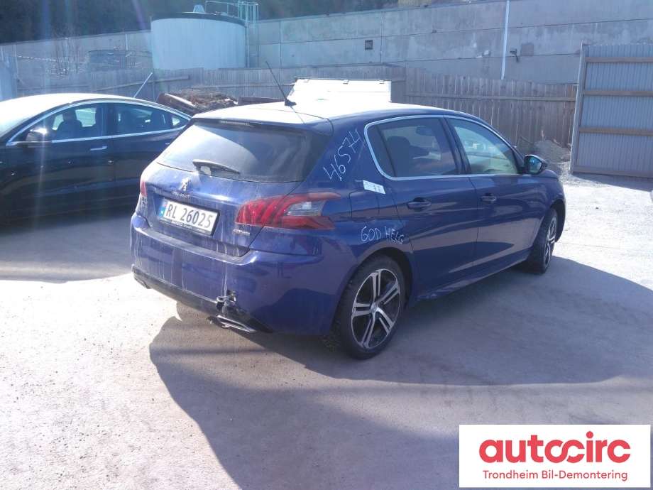 Peugeot 308 2013-2021 (Type II) , Motorkode: HN02, Girkassekode: 