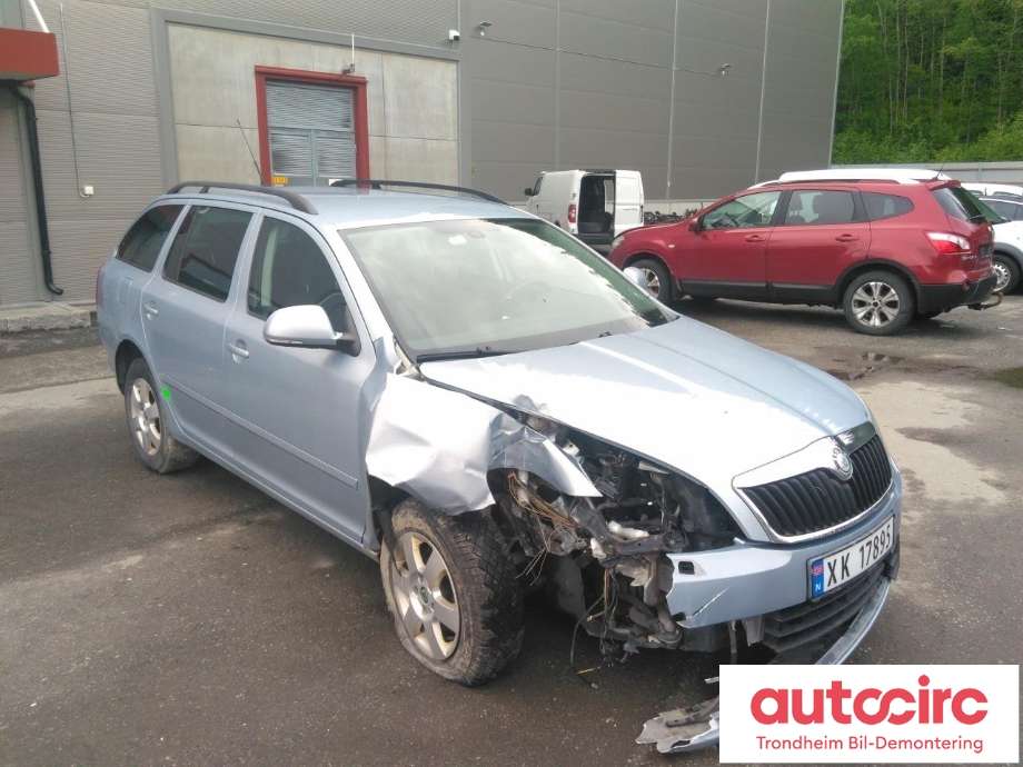 Škoda Octavia 2009-2013 (Type II, Fase 2) , Motorkode: BLS, Girkassekode: KXV