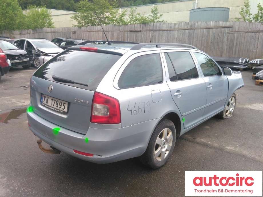 Škoda Octavia 2009-2013 (Type II, Fase 2) , Motorkode: BLS, Girkassekode: KXV