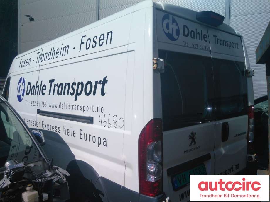 Peugeot Boxer 2014-->> (Type III, Fase 2) , Motorkode: 4HH, Girkassekode: 2231 K8