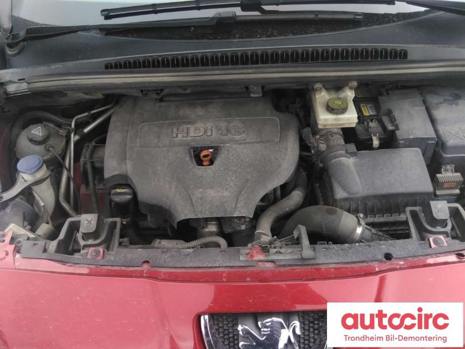 Peugeot 5008 2010-2017 (Type I) , Motorkode: RHE, Girkassekode: 2231 73
