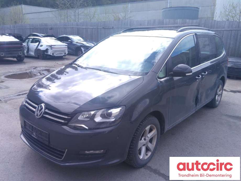 VW Sharan 2010-->> (Type II) , Motorkode: CFFB, Girkassekode: MSS