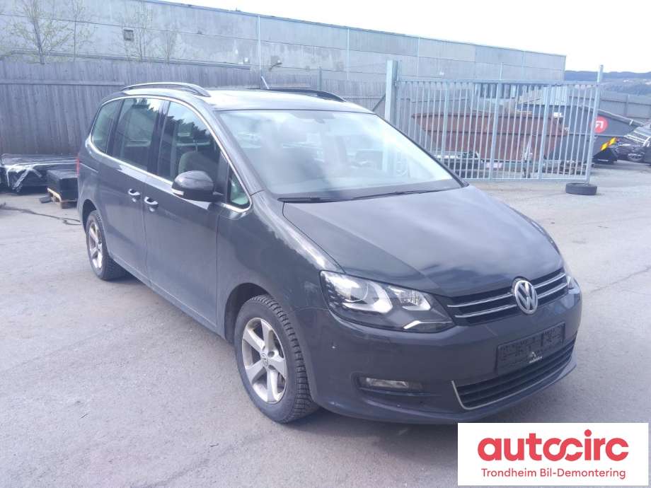 VW Sharan 2010-->> (Type II) , Motorkode: CFFB, Girkassekode: MSS