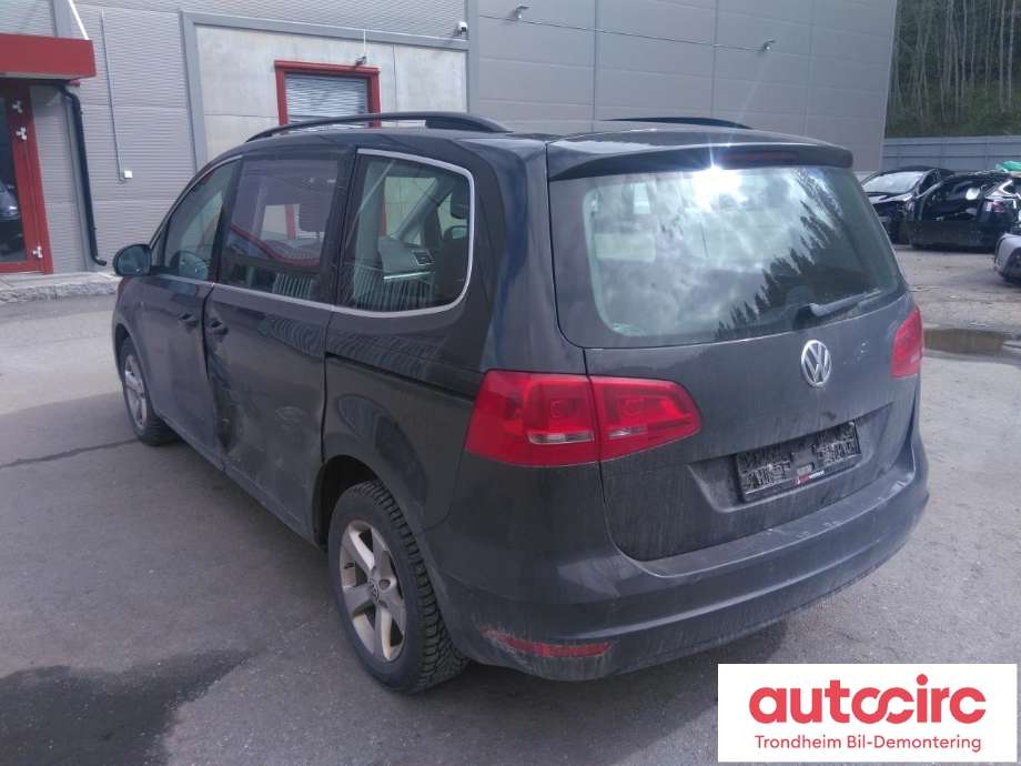 VW Sharan 2010-->> (Type II) , Motorkode: CFFB, Girkassekode: MSS