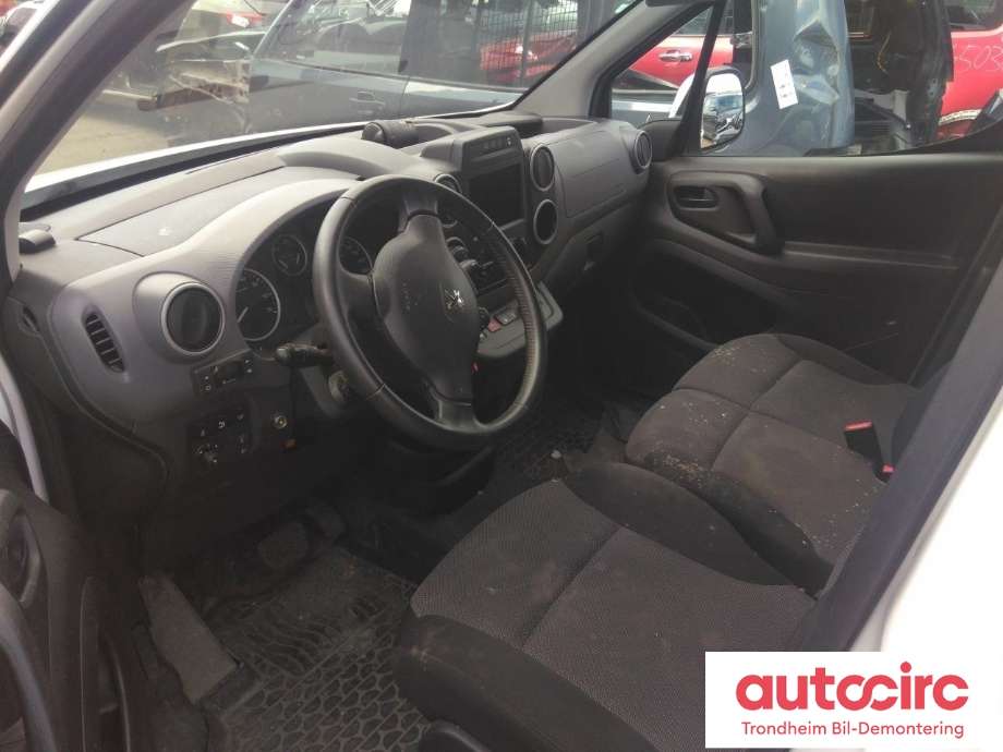 Peugeot Partner 2015-2019 (Type II, Fase 2) , Motorkode: BHY, Girkassekode: 16 122 418 80