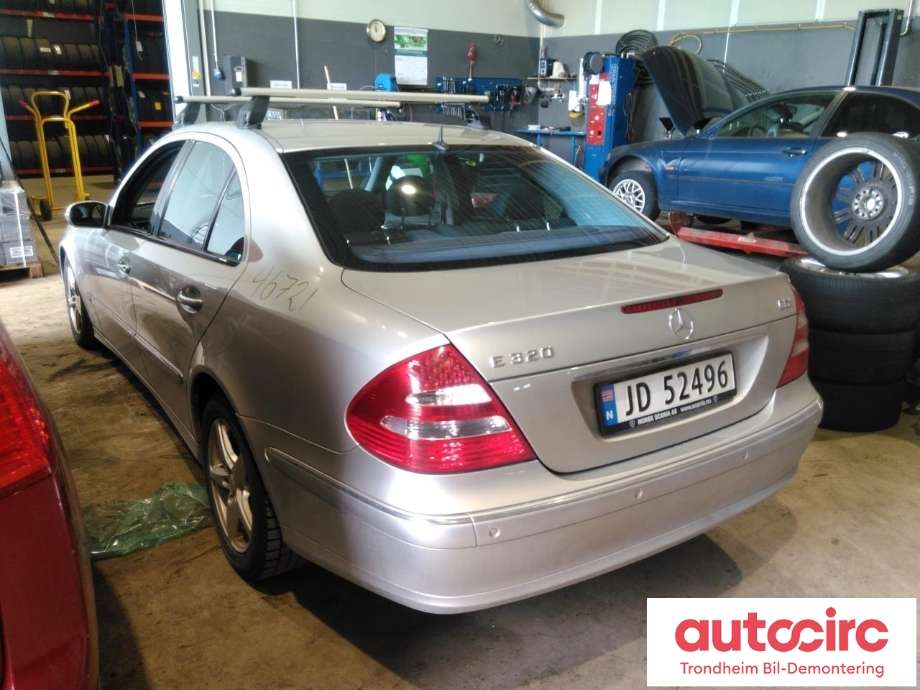 Mercedes E-Klasse 2002-2006 (Fase 1) (W211) (W211), Motorkode: 648 961, Girkassekode: 
