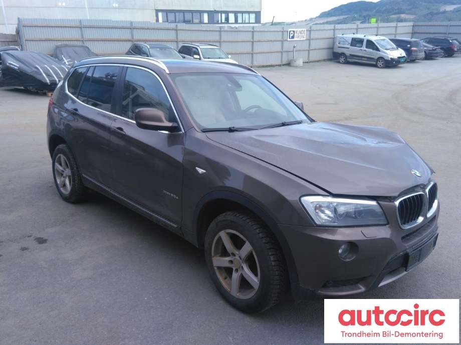 BMW X3 2010-2017 (F25) (F25), Motorkode: N47D20C, Girkassekode: GA8HP45Z