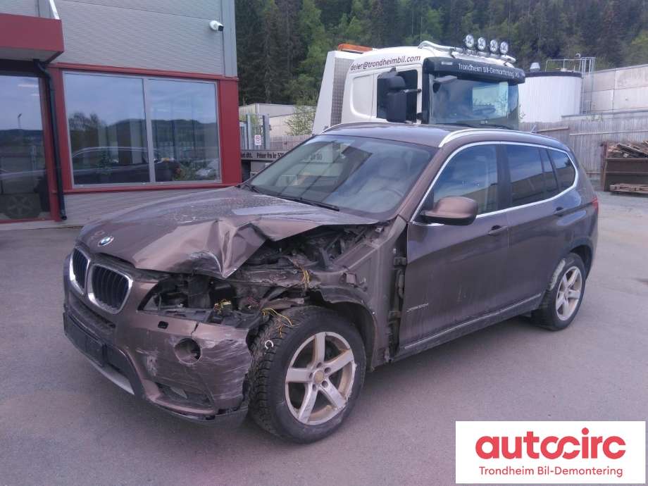 BMW X3 2010-2017 (F25) (F25), Motorkode: N47D20C, Girkassekode: GA8HP45Z