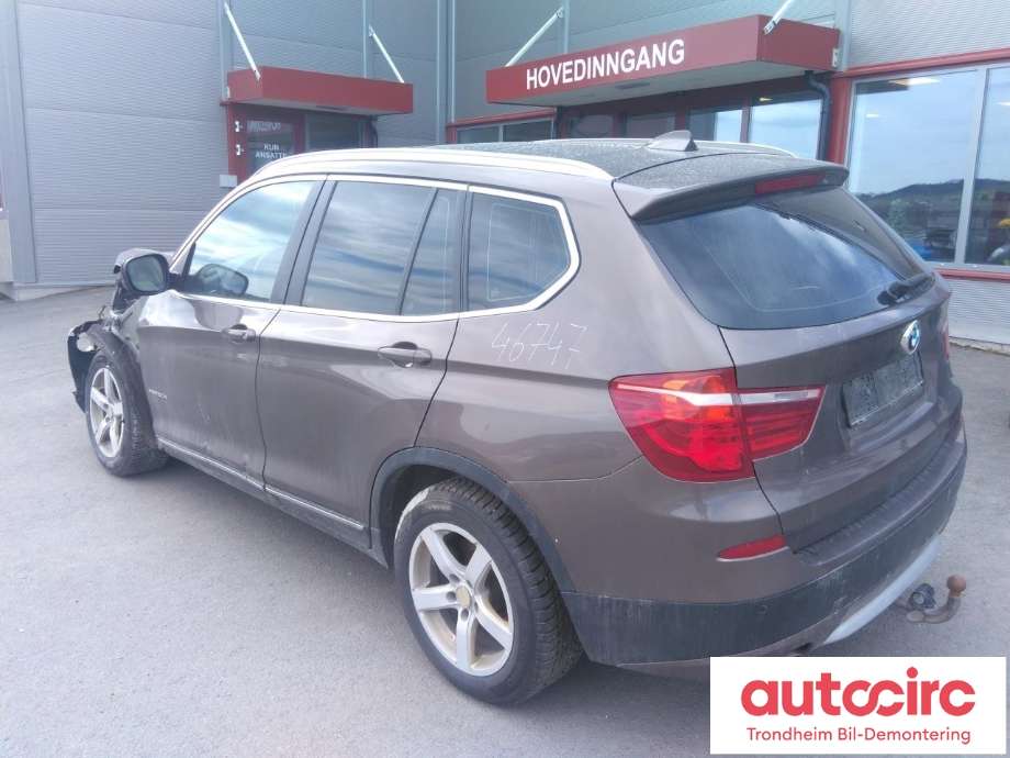 BMW X3 2010-2017 (F25) (F25), Motorkode: N47D20C, Girkassekode: GA8HP45Z