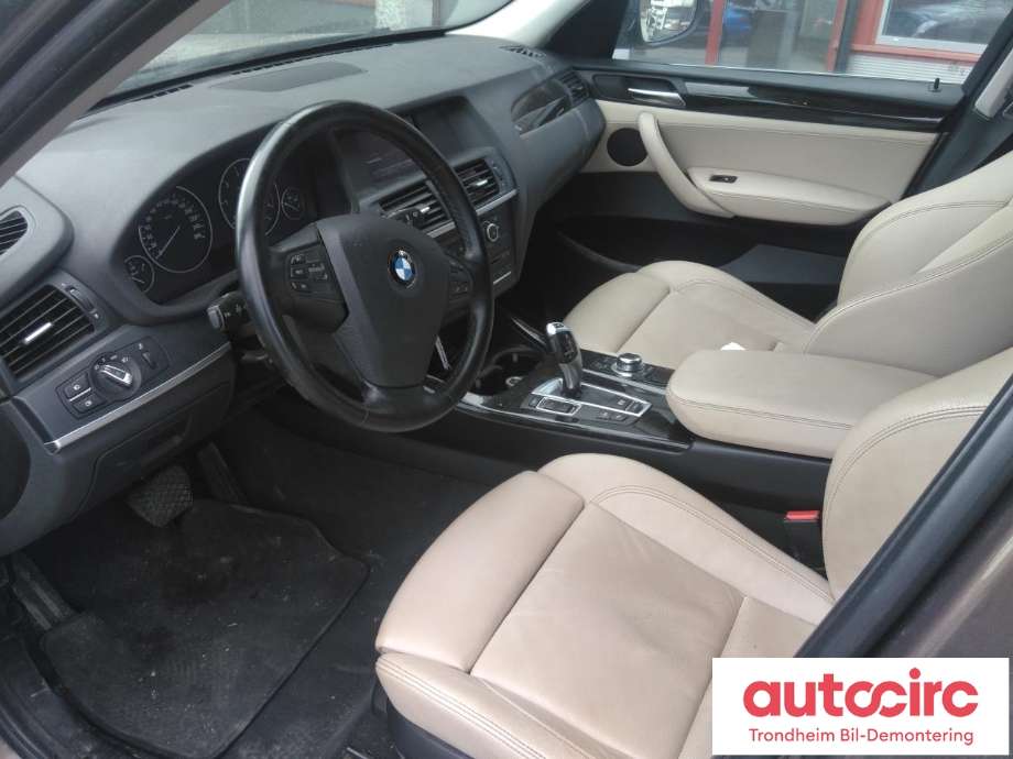 BMW X3 2010-2017 (F25) (F25), Motorkode: N47D20C, Girkassekode: GA8HP45Z