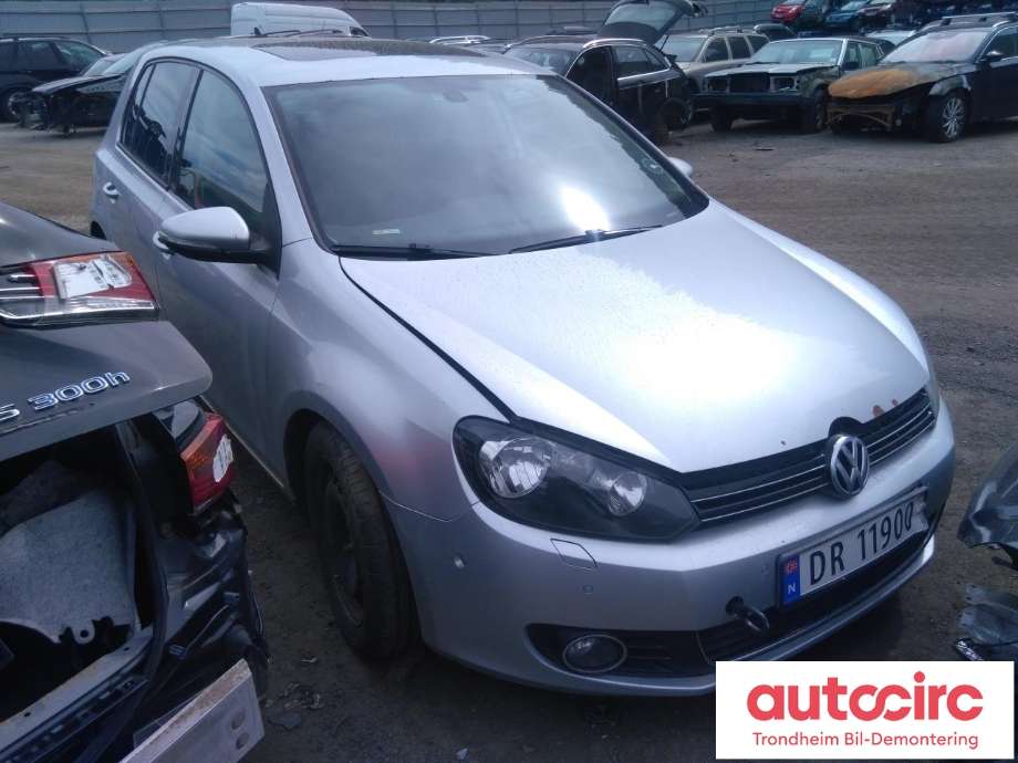 VW Golf VI 2008-2012 , Motorkode: CAVD, Girkassekode: LKP