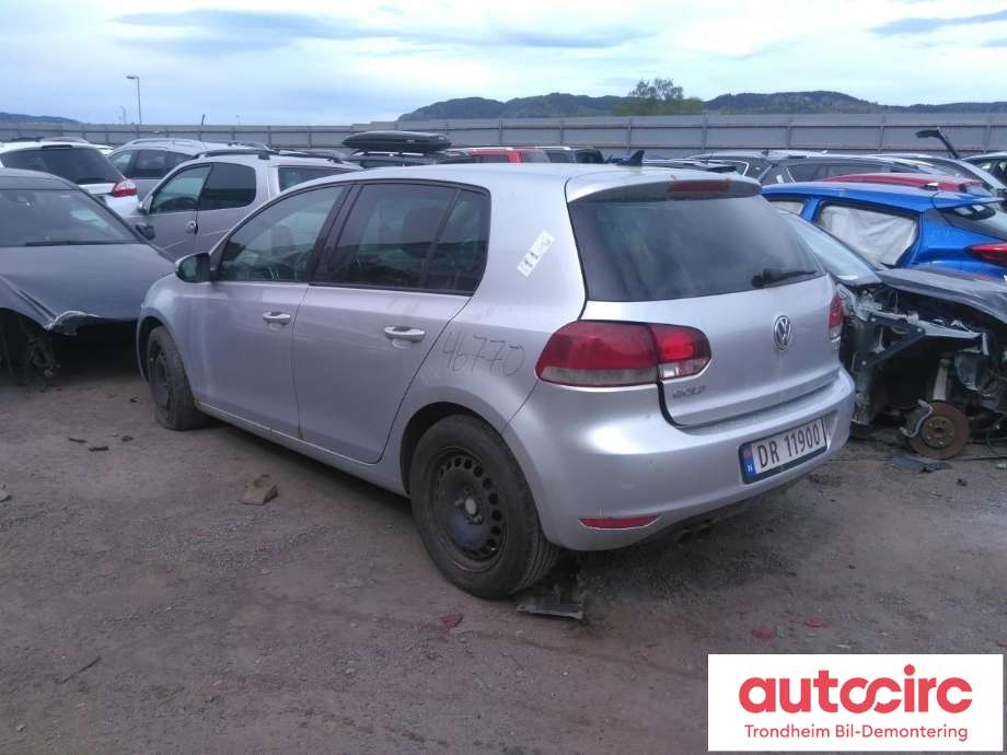 VW Golf VI 2008-2012 , Motorkode: CAVD, Girkassekode: LKP