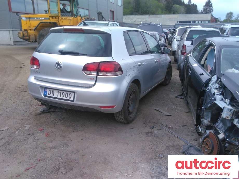 VW Golf VI 2008-2012 , Motorkode: CAVD, Girkassekode: LKP