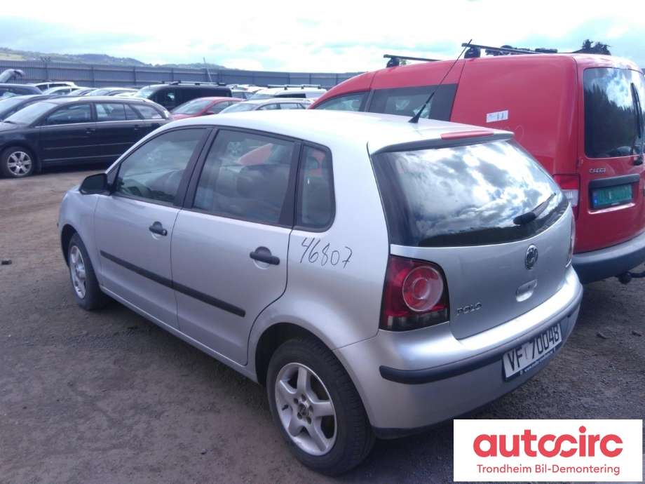 VW Polo 2005-2009 (Type IV, Fase 2) , Motorkode: BMD, Girkassekode: GSH