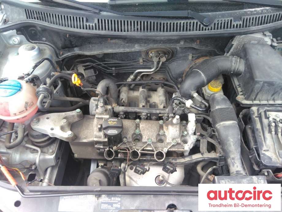 VW Polo 2005-2009 (Type IV, Fase 2) , Motorkode: BMD, Girkassekode: GSH