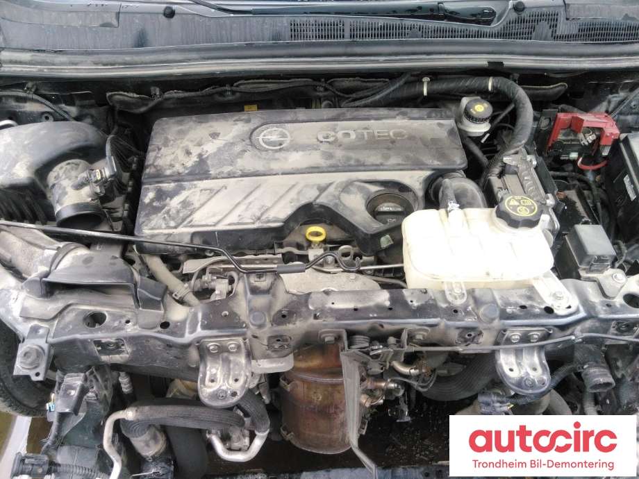 Opel Mokka 2012-2016 (Type I, Fase 1) , Motorkode: B16DTH, Girkassekode: MF3