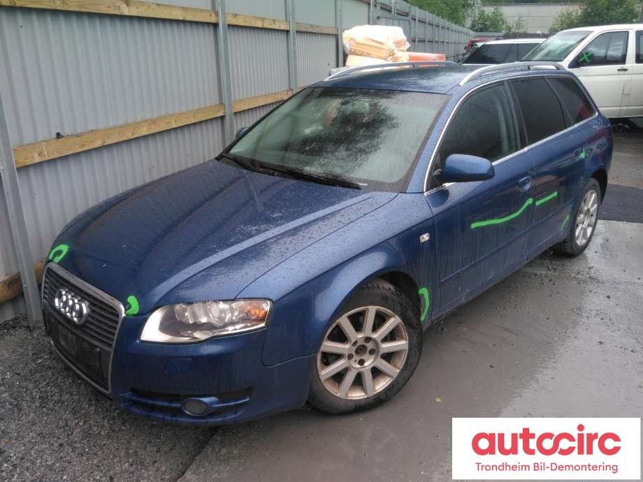 Audi A4 2004-2008 (Type III) (B7) (B7), Motorkode: BRB, Girkassekode: GYA