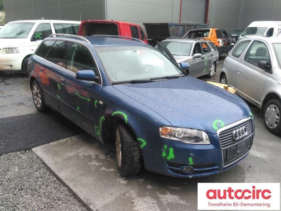 Audi A4 2004-2008 (Type III) (B7) (B7), Motorkode: BRB, Girkassekode: GYA