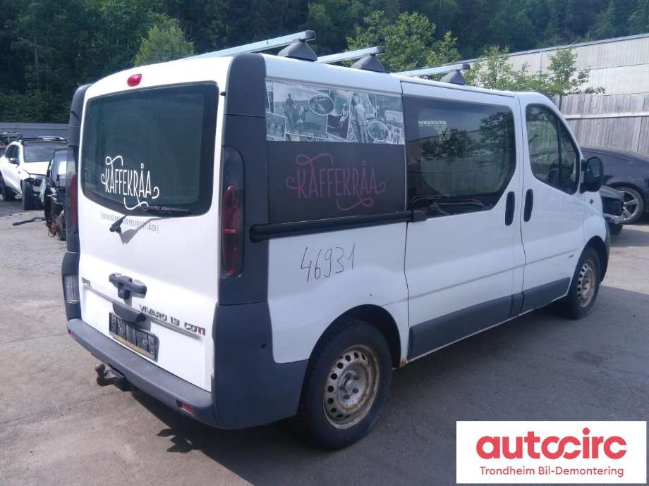 Opel Vivaro A 2001-2006 , Motorkode: F9Q-760, Girkassekode: M73