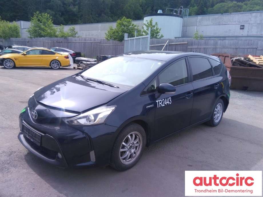 Toyota Prius +7 2012-2020 (Type III) (stasjonsvogn) (stasjonsvogn), Motorkode: 2ZR-FXE, Girkassekode: 3090047130