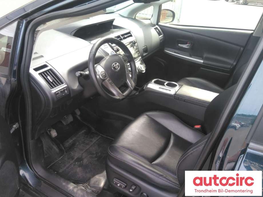 Toyota Prius +7 2012-2020 (Type III) (stasjonsvogn) (stasjonsvogn), Motorkode: 2ZR-FXE, Girkassekode: 3090047130