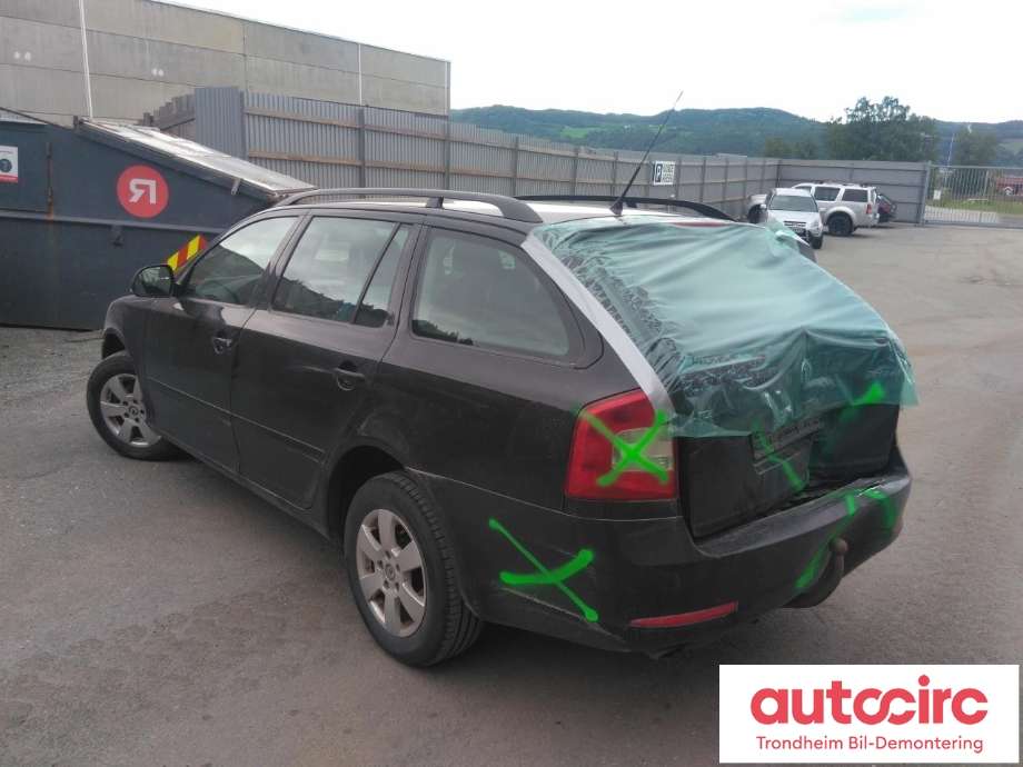 Škoda Octavia 2009-2013 (Type II, Fase 2) , Motorkode: CAYC, Girkassekode: MGN