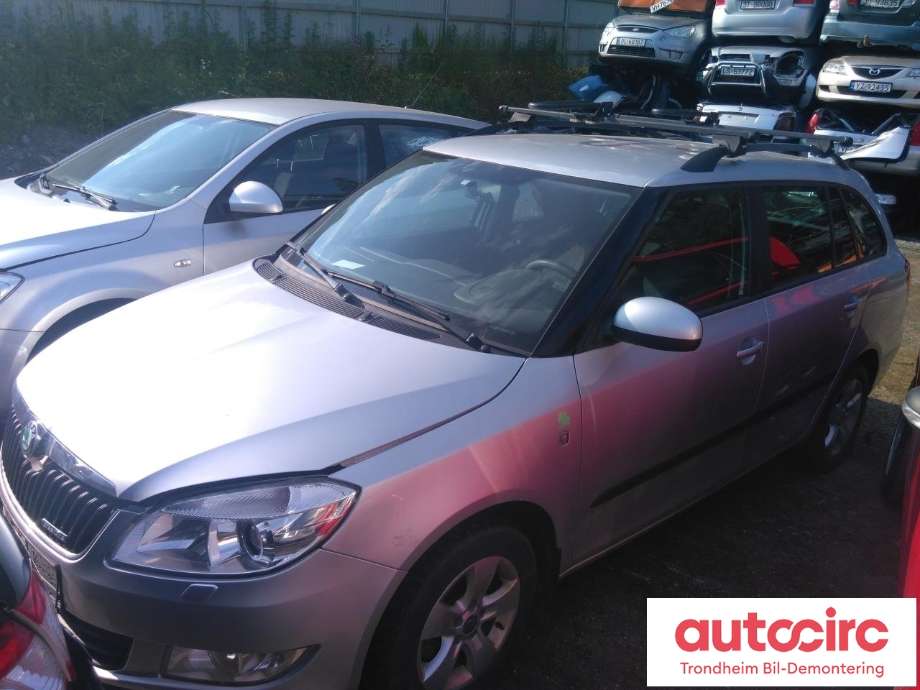 Škoda Fabia 2010-2014 (Type II, Fase 2) , Motorkode: CFW, Girkassekode: 