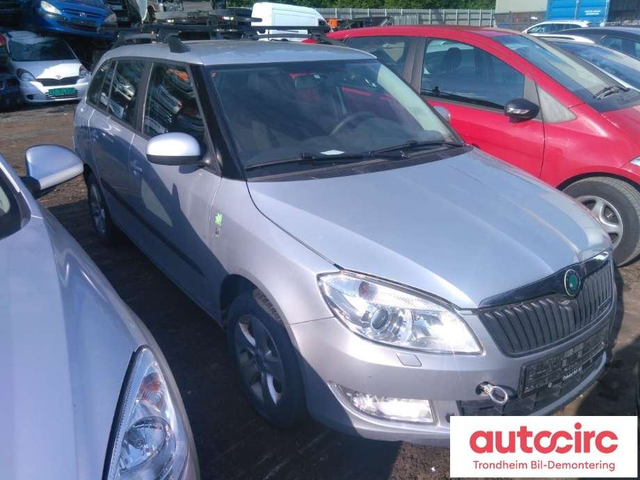 Škoda Fabia 2010-2014 (Type II, Fase 2) , Motorkode: CFW, Girkassekode: 