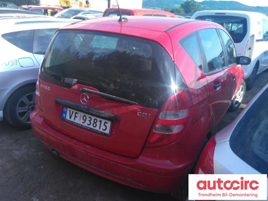 Mercedes A-Klasse 2005-2012 (W169) (W169), Motorkode: 640940, Girkassekode: