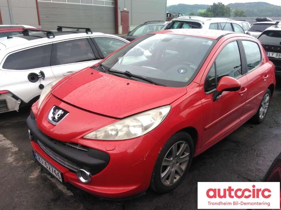 Peugeot 207 2006-2012 , Motorkode: 9HX, Girkassekode: