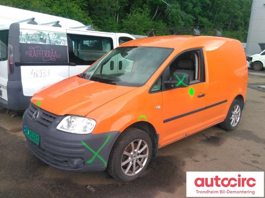 VW Caddy 2004-2010 (Type III, Fase 1) , Motorkode: BLS, Girkassekode: JCS