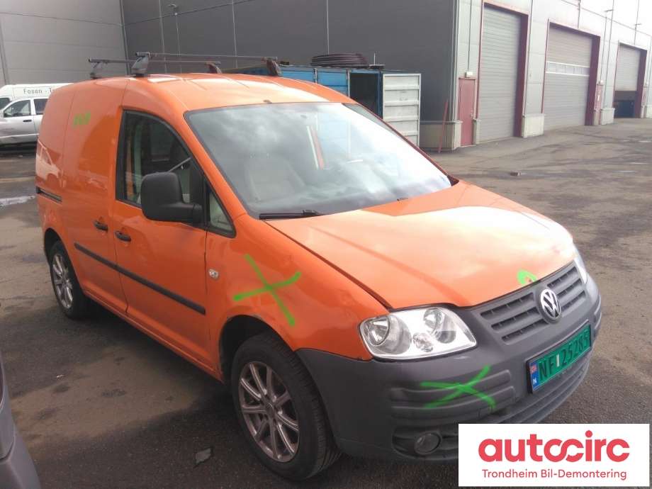 VW Caddy 2004-2010 (Type III, Fase 1) , Motorkode: BLS, Girkassekode: JCS