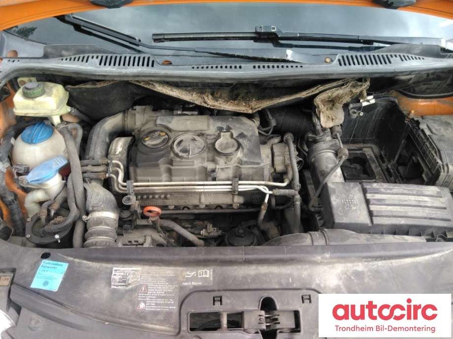 VW Caddy 2004-2010 (Type III, Fase 1) , Motorkode: BLS, Girkassekode: JCS
