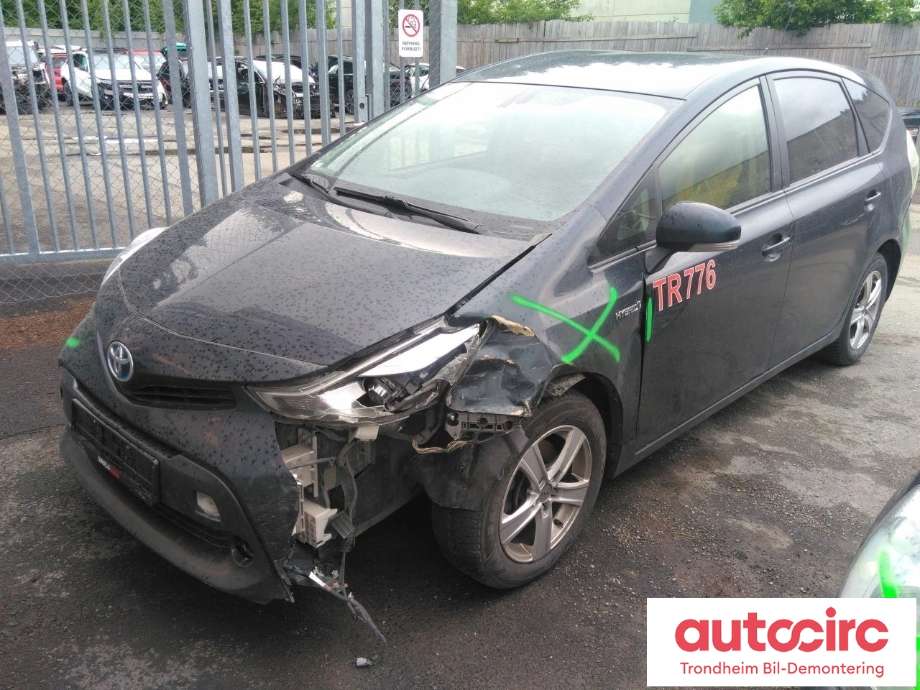 Toyota Prius +7 2012-2020 (Type III) (stasjonsvogn) (stasjonsvogn), Motorkode: 2ZR-FXE, Girkassekode: 3090047130