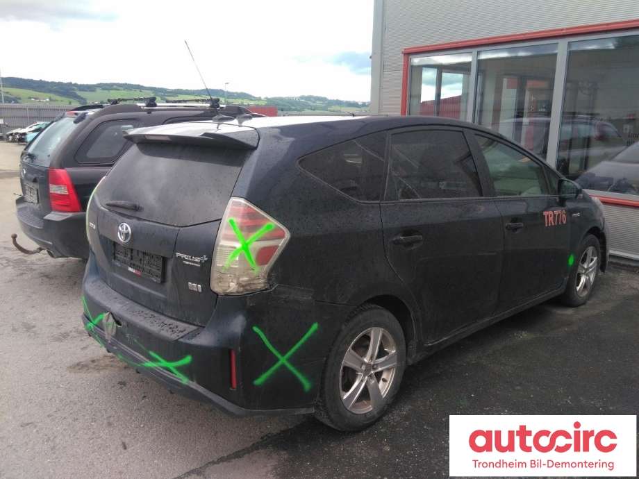 Toyota Prius +7 2012-2020 (Type III) (stasjonsvogn) (stasjonsvogn), Motorkode: 2ZR-FXE, Girkassekode: 3090047130