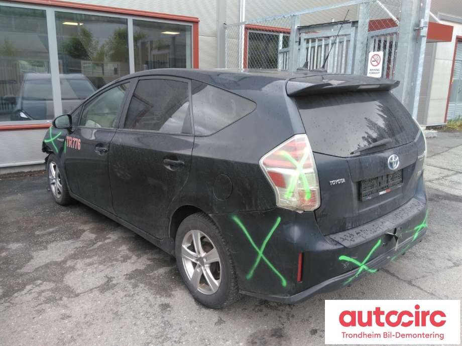 Toyota Prius +7 2012-2020 (Type III) (stasjonsvogn) (stasjonsvogn), Motorkode: 2ZR-FXE, Girkassekode: 3090047130