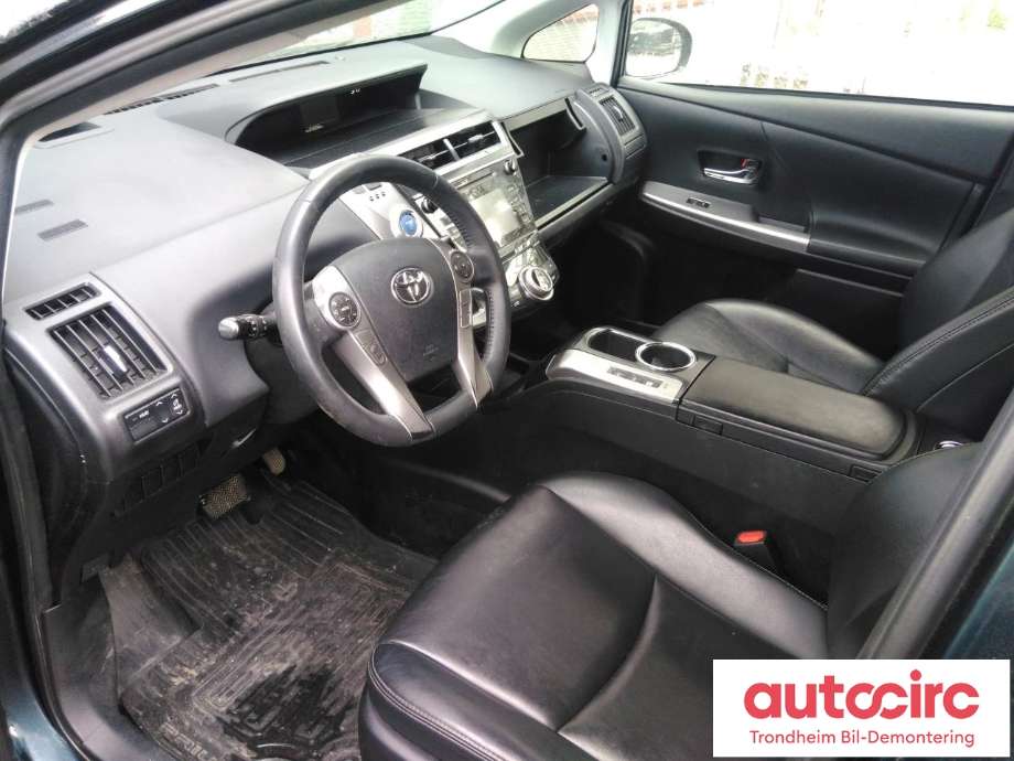 Toyota Prius +7 2012-2020 (Type III) (stasjonsvogn) (stasjonsvogn), Motorkode: 2ZR-FXE, Girkassekode: 3090047130