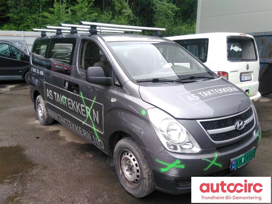 Hyundai H-1 2008-2012 (Type II, Fase 1) , Motorkode: D4CB-WL  LH74, Girkassekode: GZ04