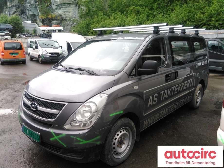 Hyundai H-1 2008-2012 (Type II, Fase 1) , Motorkode: D4CB-WL  LH74, Girkassekode: GZ04